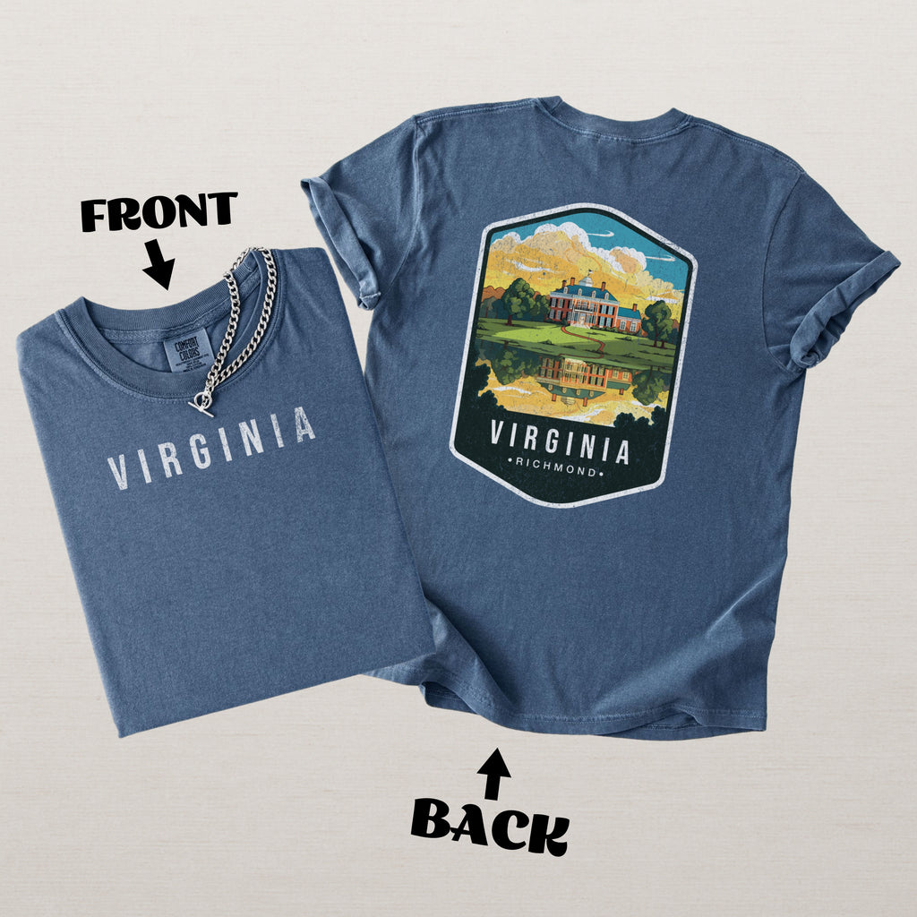 Virginia Scenic Badge Shirt – Richmond Edition