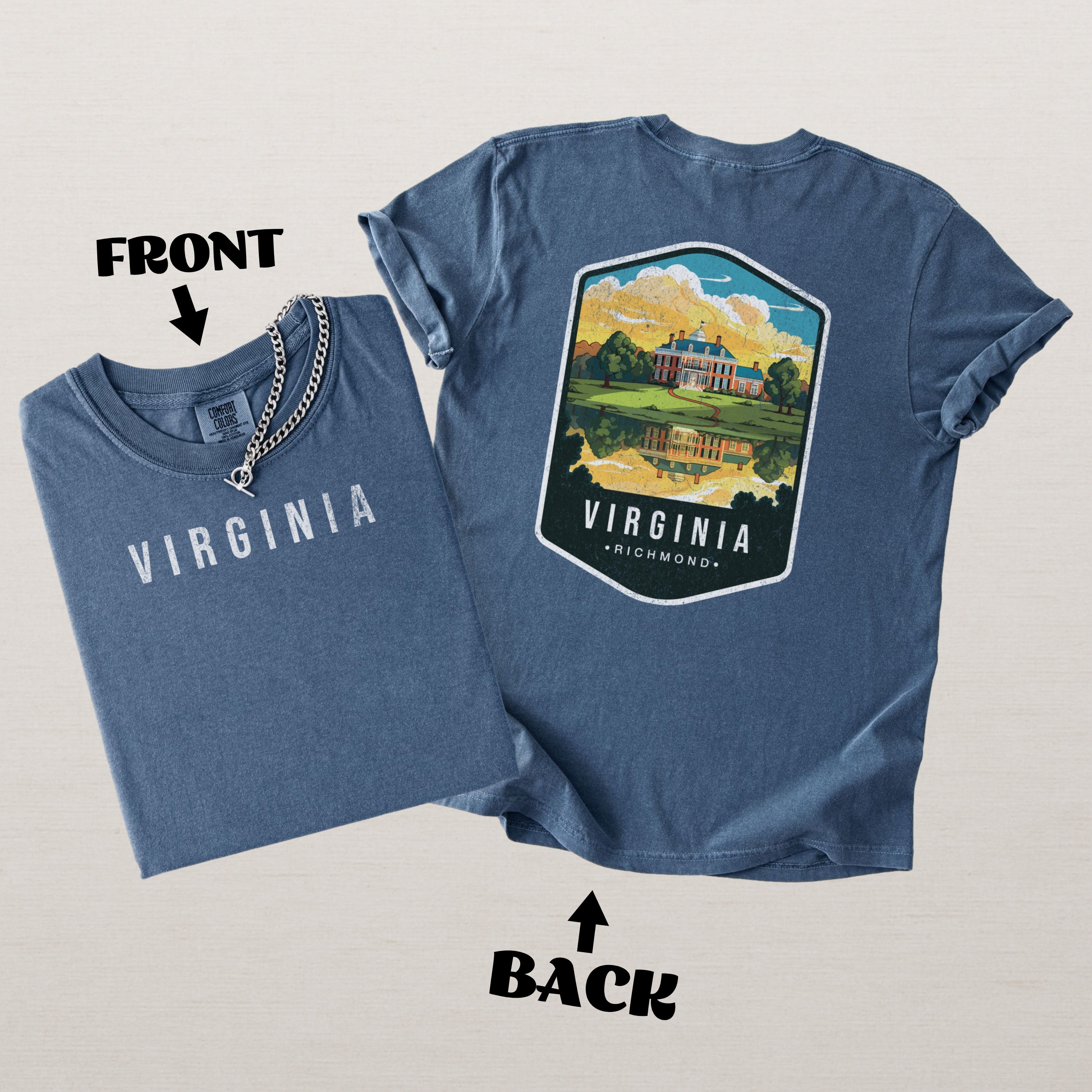 Virginia Scenic Badge Shirt – Richmond Edition