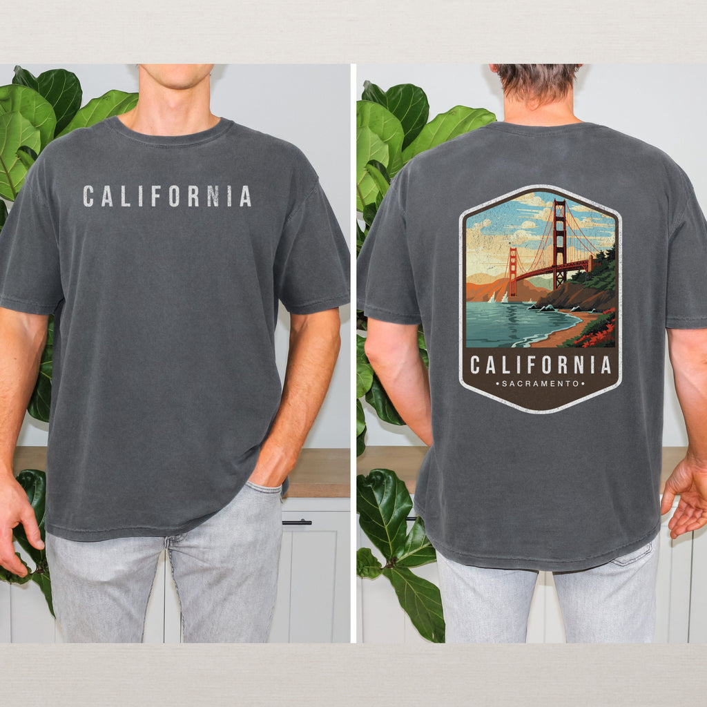 California Scenic Badge Shirt – Sacramento Landmark Edition