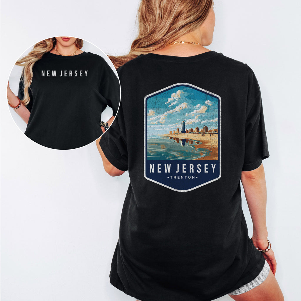 New Jersey Scenic Badge Shirt – Trenton Edition