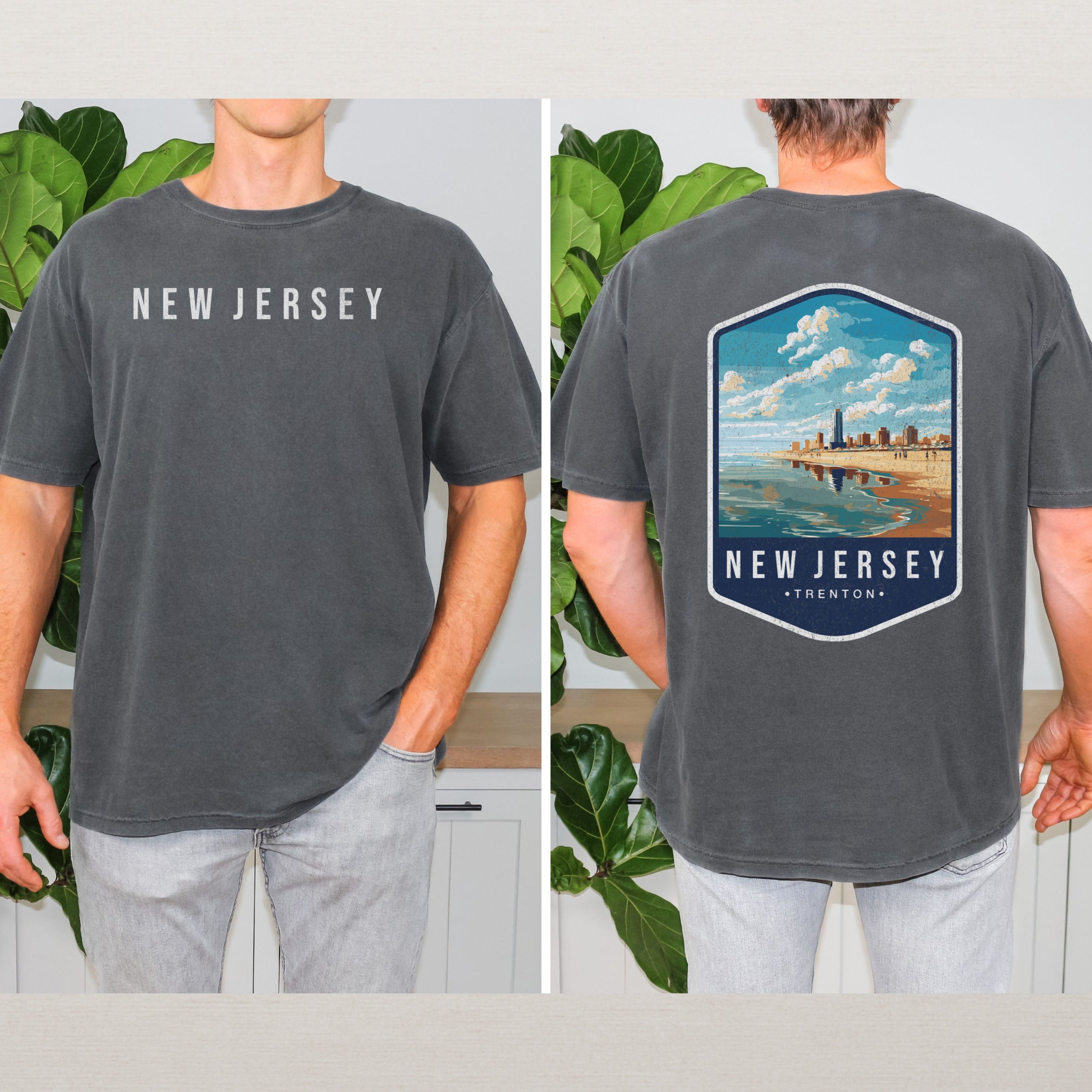 New Jersey Scenic Badge Shirt – Trenton Edition