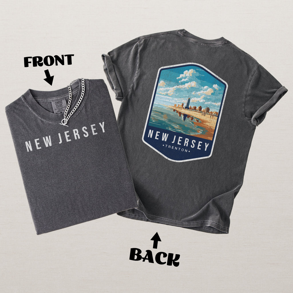 New Jersey Scenic Badge Shirt – Trenton Edition