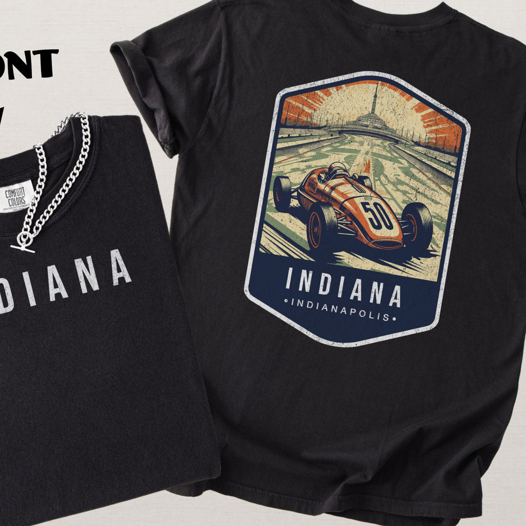 Indiana Scenic Badge Shirt – Indianapolis Edition