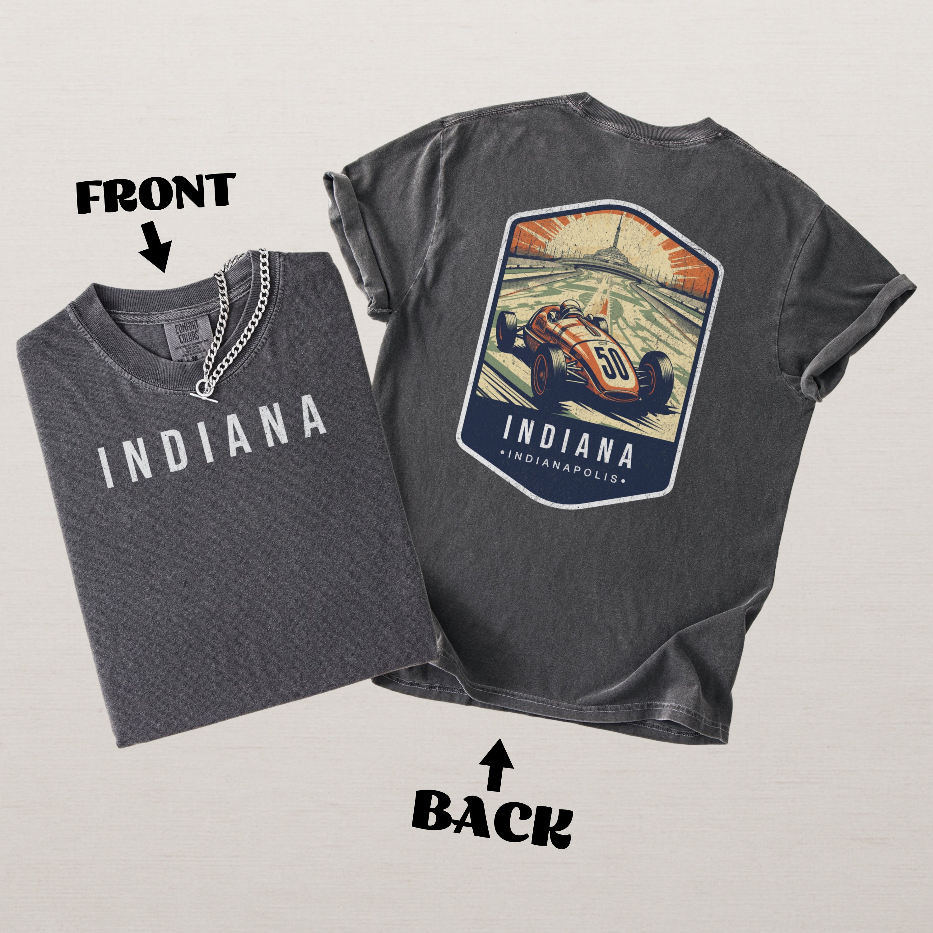 Indiana Scenic Badge Shirt – Indianapolis Edition