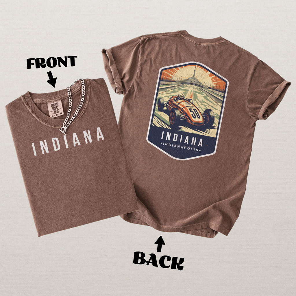 Indiana Scenic Badge Shirt – Indianapolis Edition