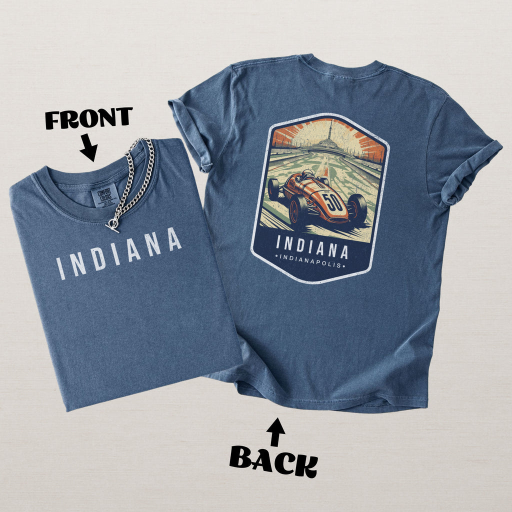 Indiana Scenic Badge Shirt – Indianapolis Edition