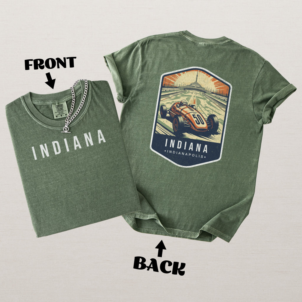Indiana Scenic Badge Shirt – Indianapolis Edition