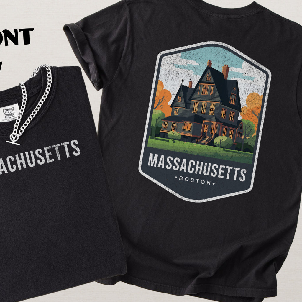Massachusetts Scenic Badge Shirt – Boston Harbor Edition