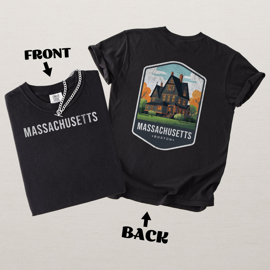 Massachusetts Scenic Badge Shirt – Boston Harbor Edition