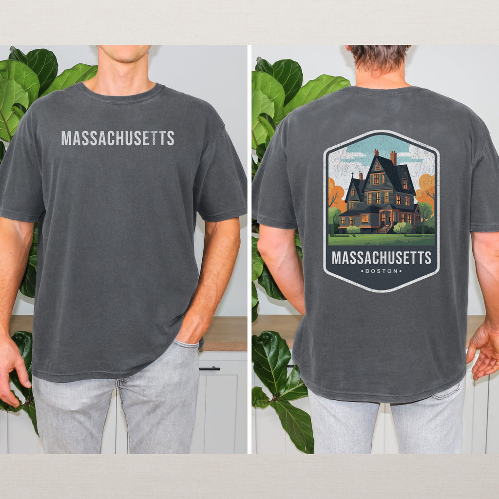 Massachusetts Scenic Badge Shirt – Boston Harbor Edition