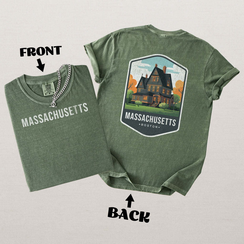 Massachusetts Scenic Badge Shirt – Boston Harbor Edition