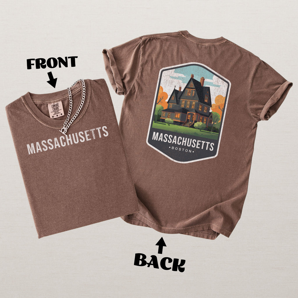 Massachusetts Scenic Badge Shirt – Boston Harbor Edition
