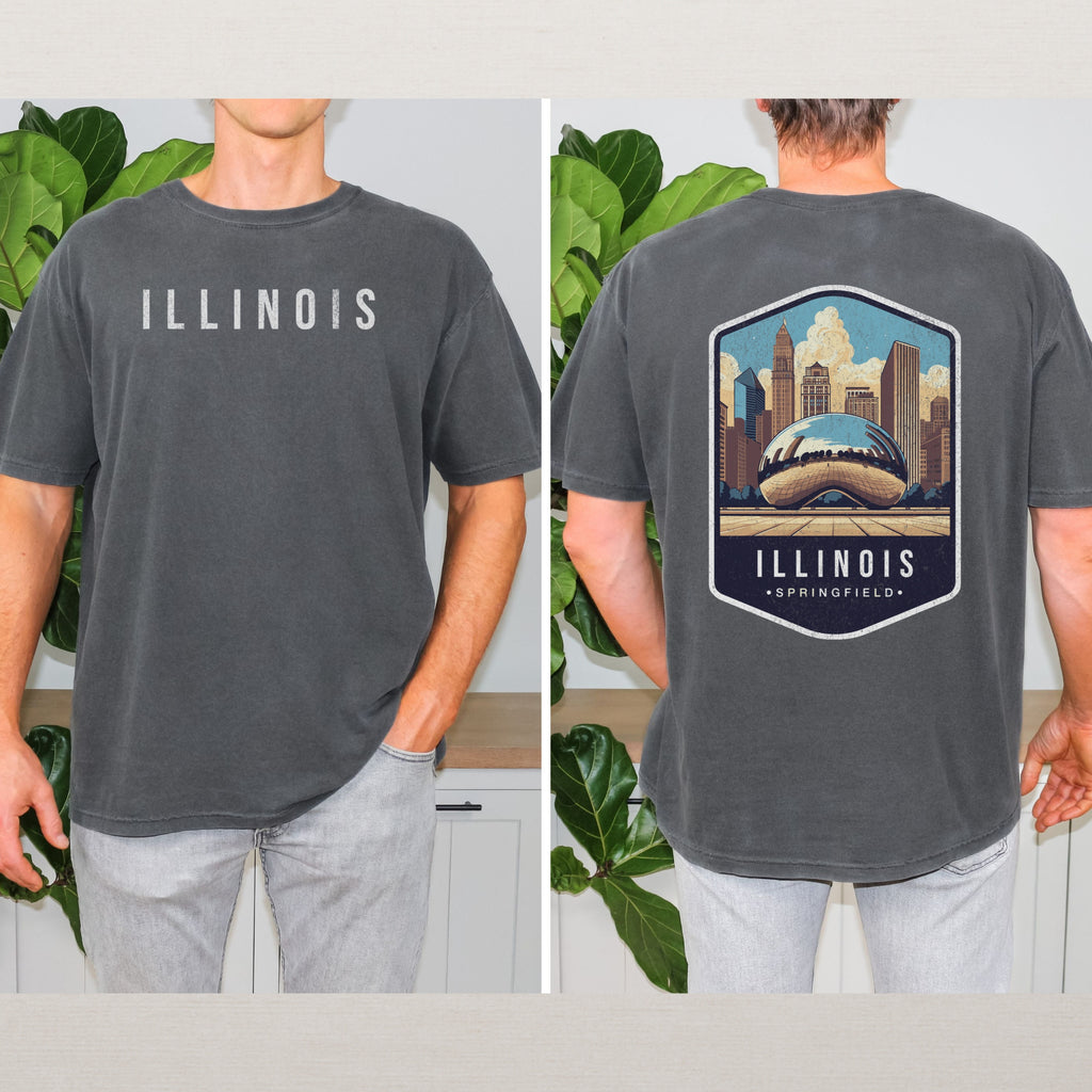 Illinois Scenic Badge Shirt – Springfield Edition