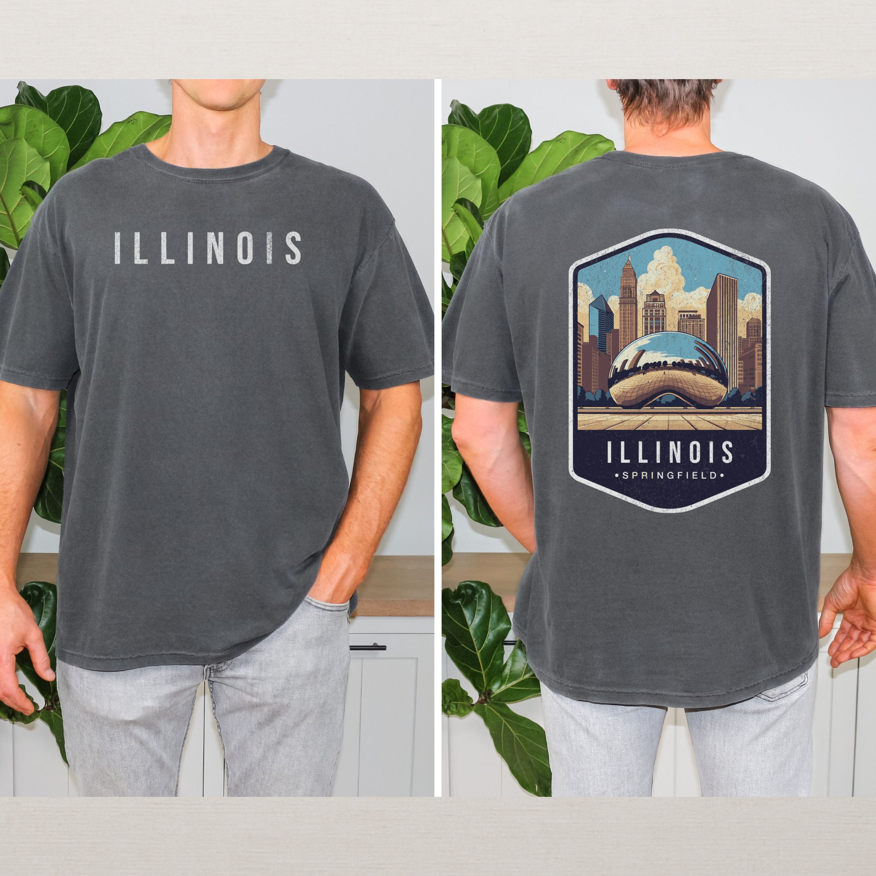 Illinois Scenic Badge Shirt – Springfield Edition