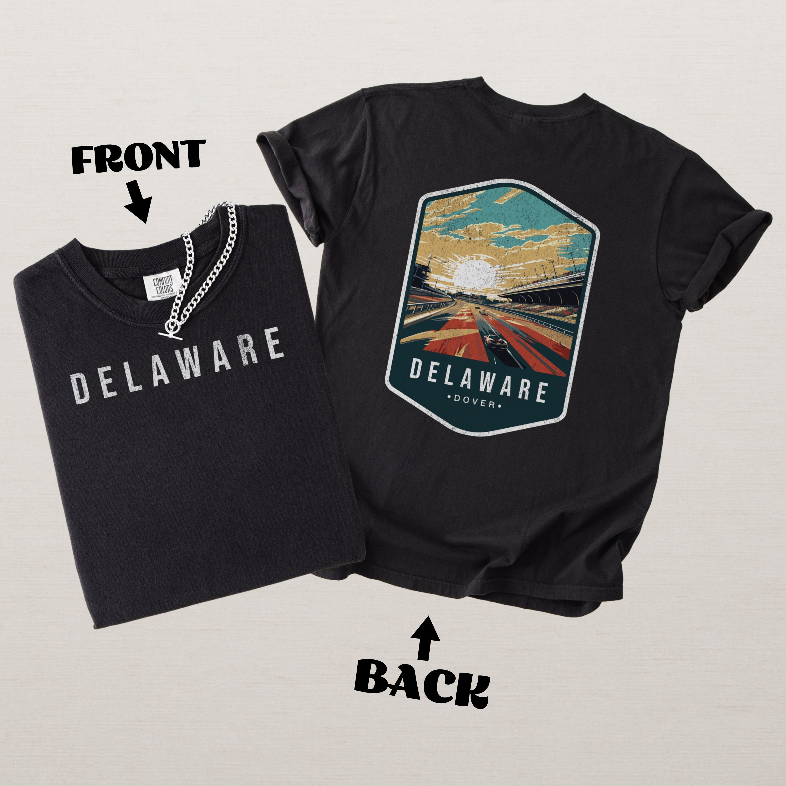 Delaware Scenic Badge Shirt – Dover Edition