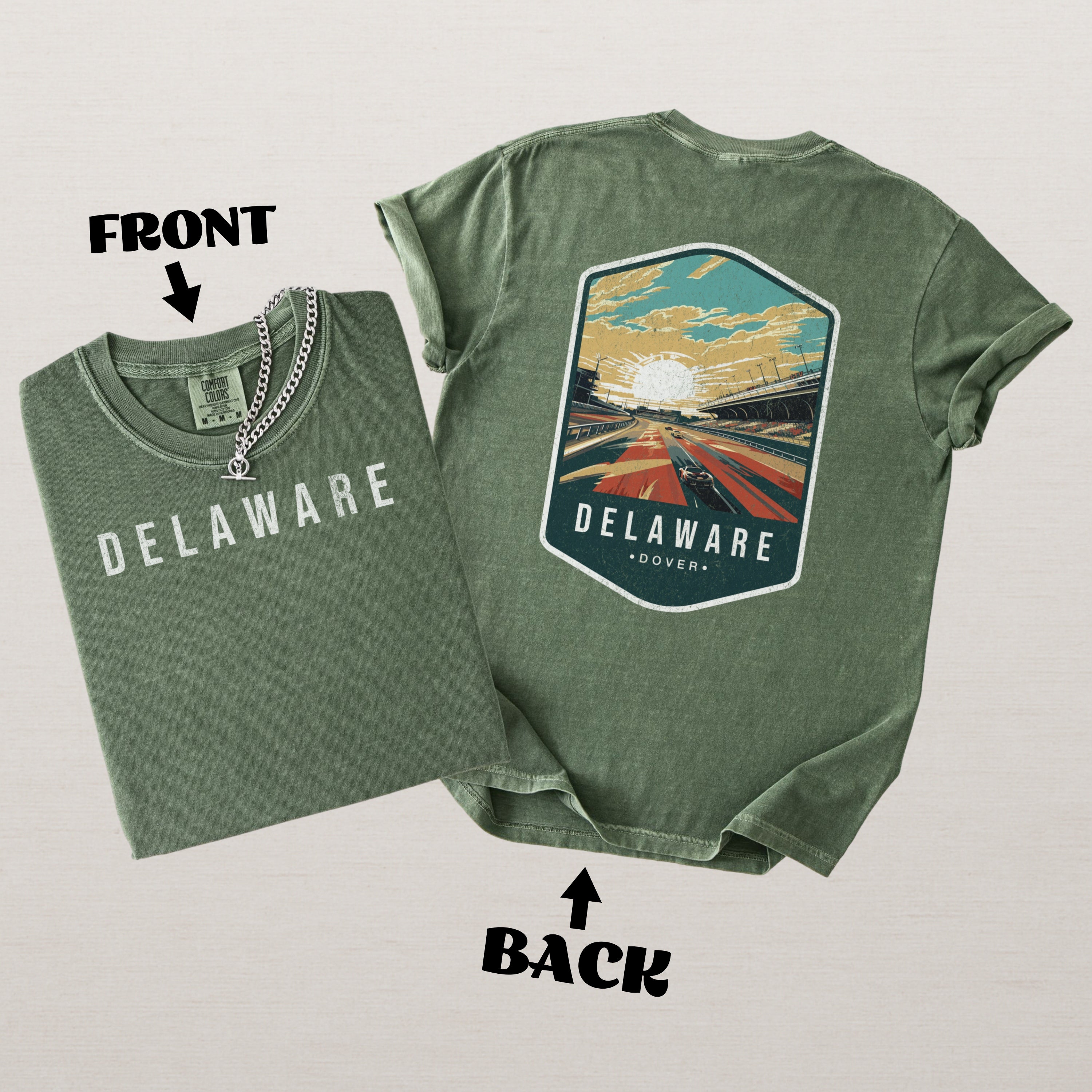 Delaware Scenic Badge Shirt – Dover Edition