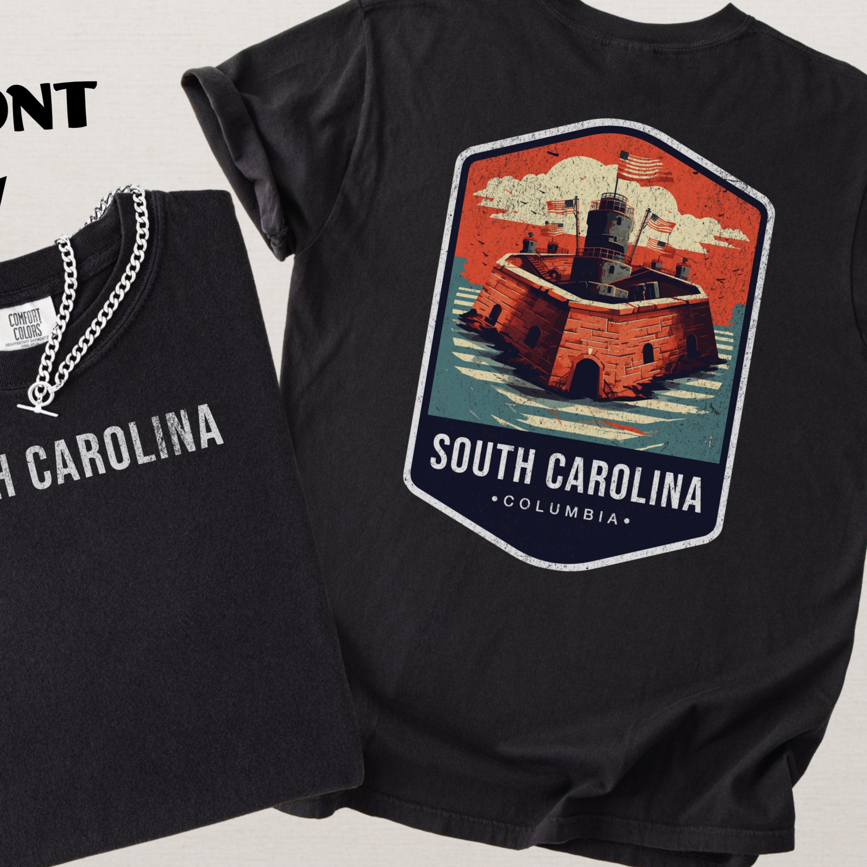 South Carolina Scenic Badge Shirt – Columbia Edition