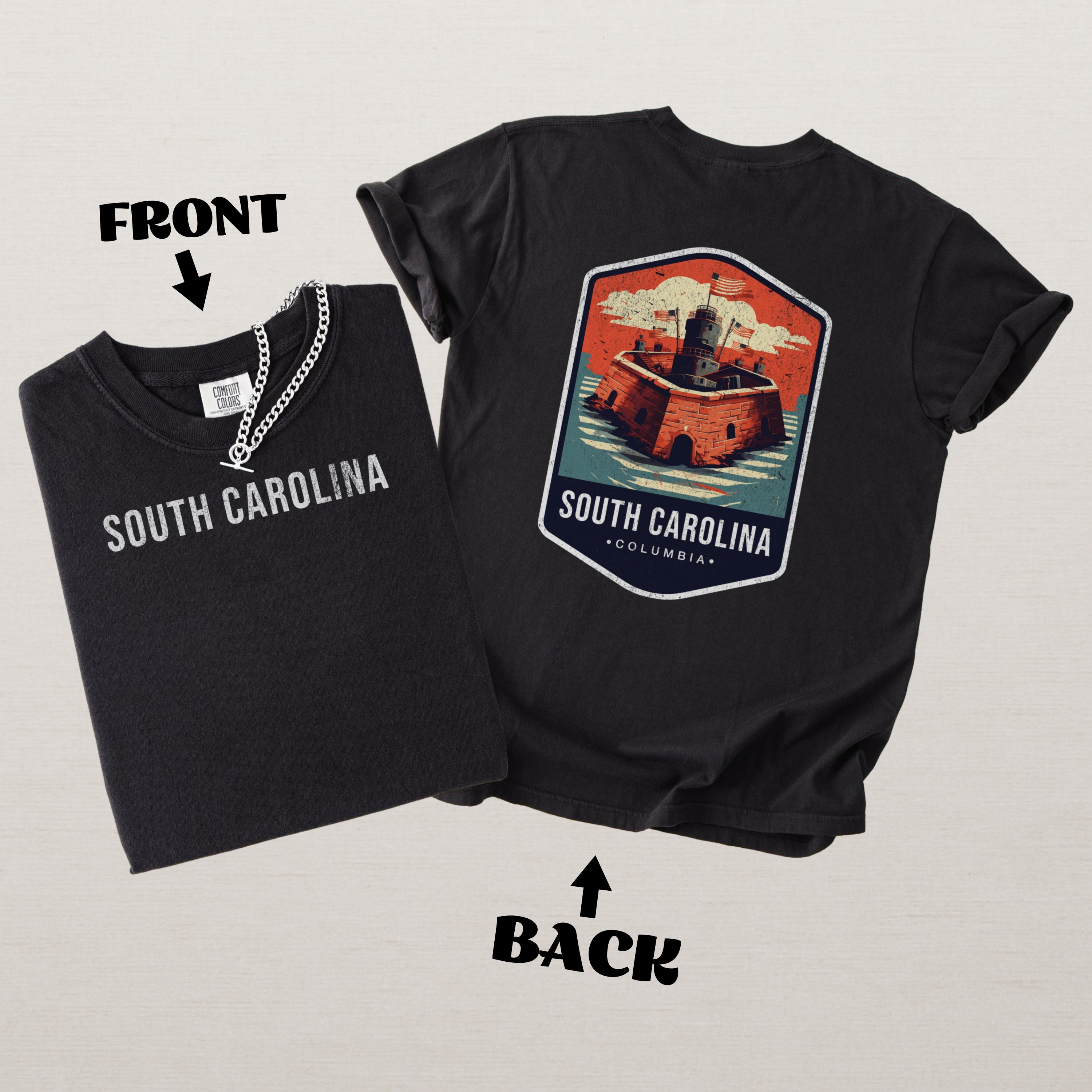 South Carolina Scenic Badge Shirt – Columbia Edition