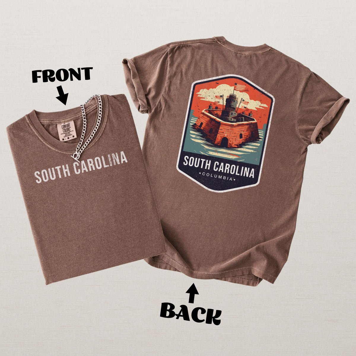 South Carolina Scenic Badge Shirt – Columbia Edition