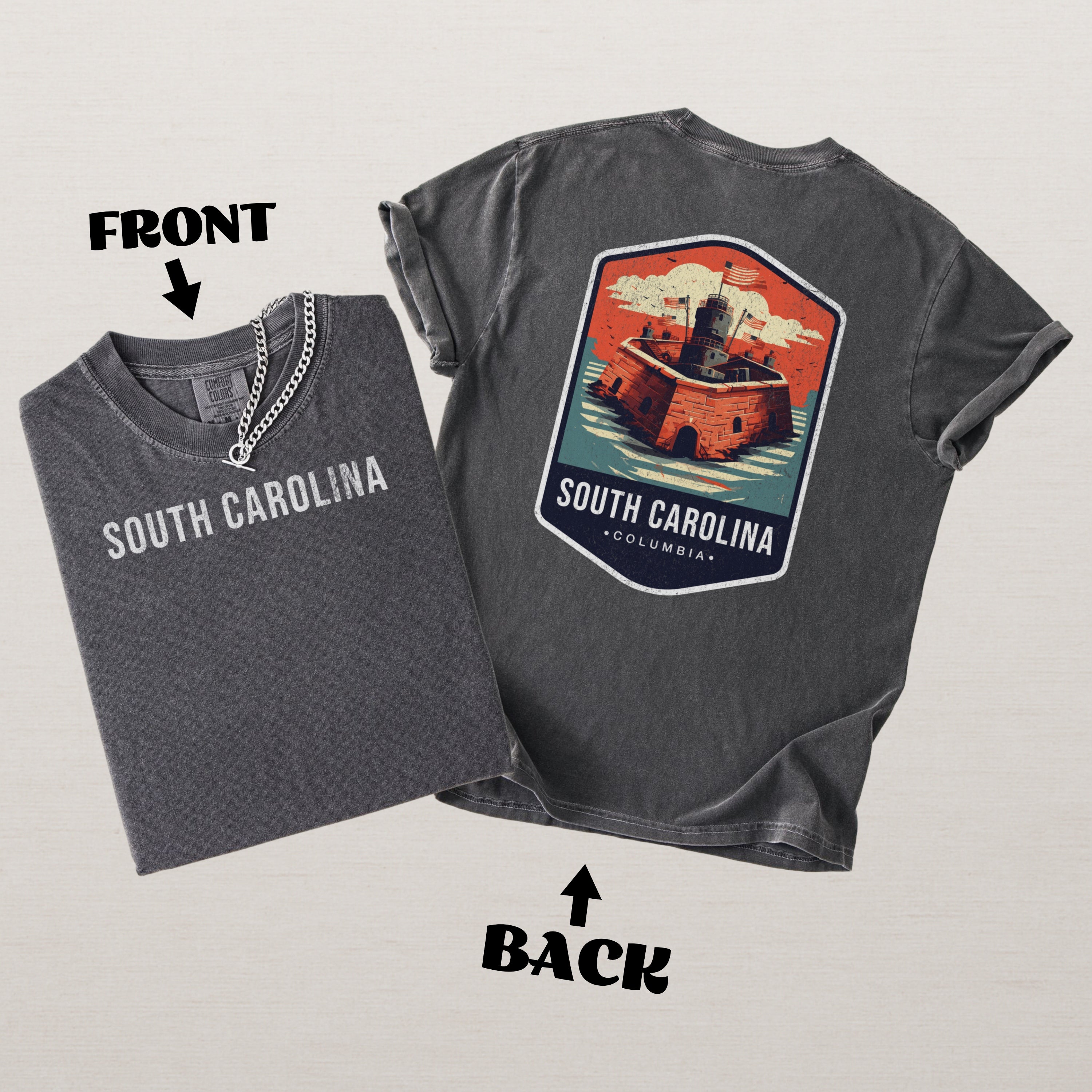 South Carolina Scenic Badge Shirt – Columbia Edition