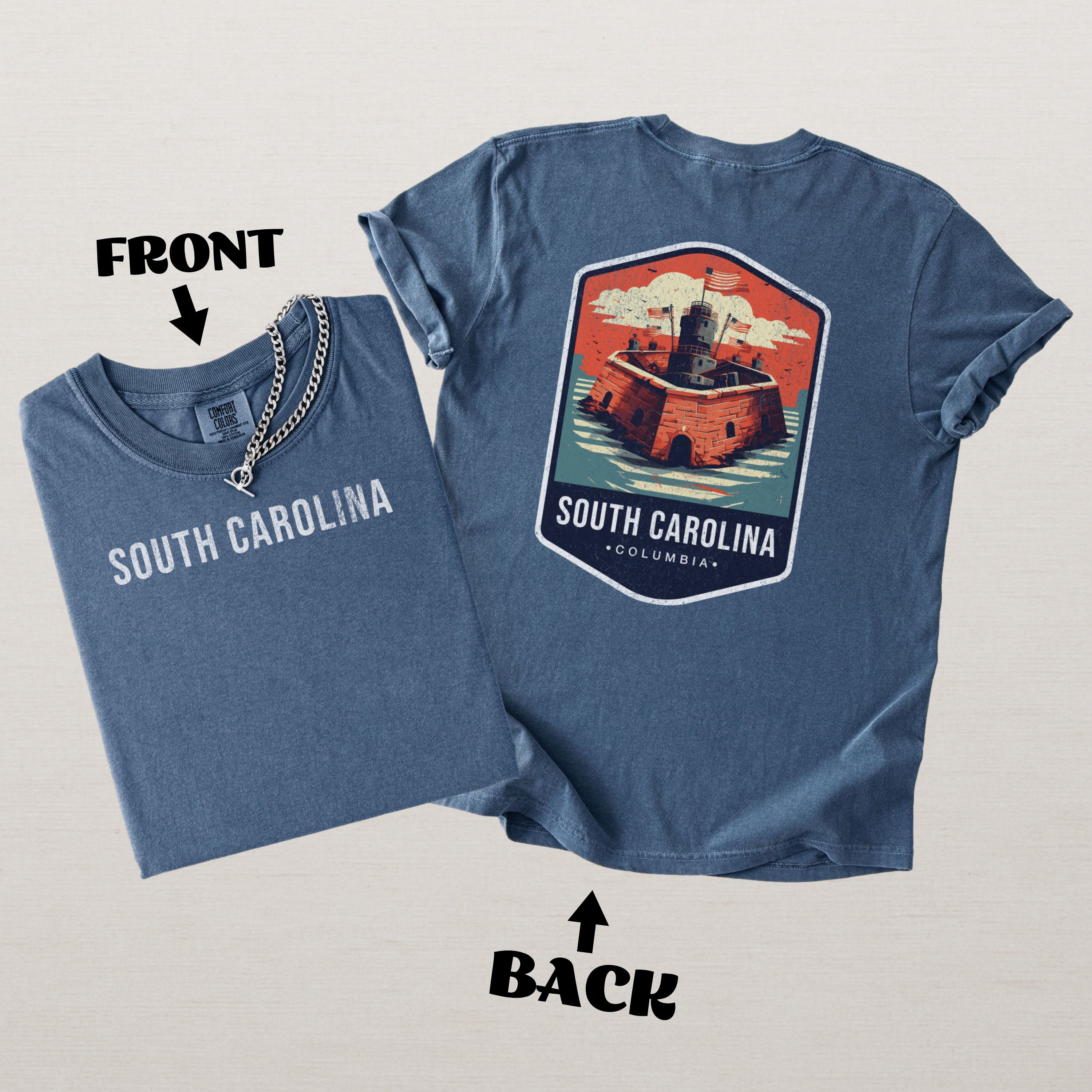 South Carolina Scenic Badge Shirt – Columbia Edition