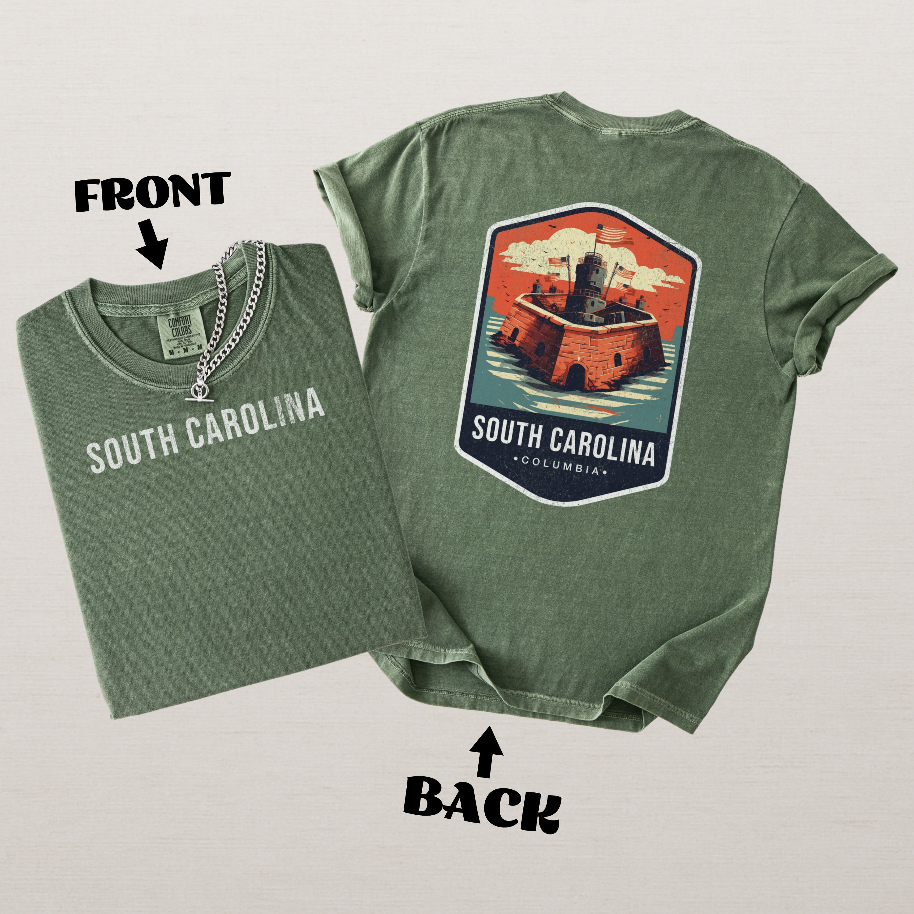 South Carolina Scenic Badge Shirt – Columbia Edition