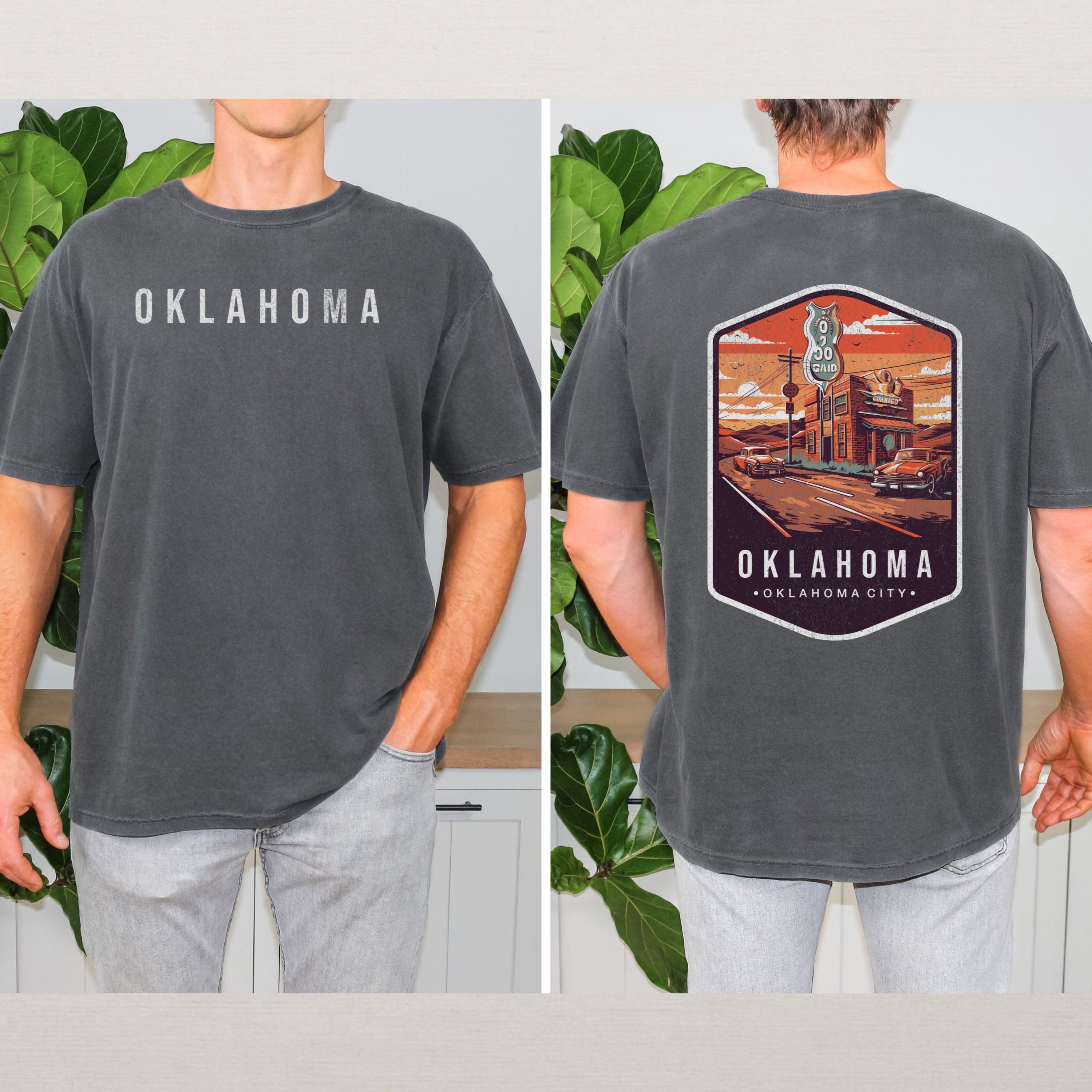 Oklahoma Scenic Badge Shirt – Oklahoma City Edition