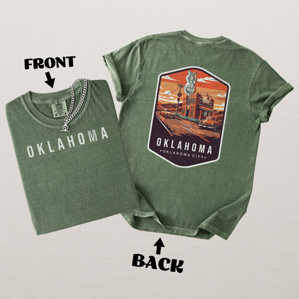 Oklahoma Scenic Badge Shirt – Oklahoma City Edition