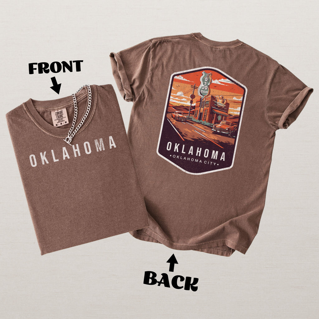 Oklahoma Scenic Badge Shirt – Oklahoma City Edition