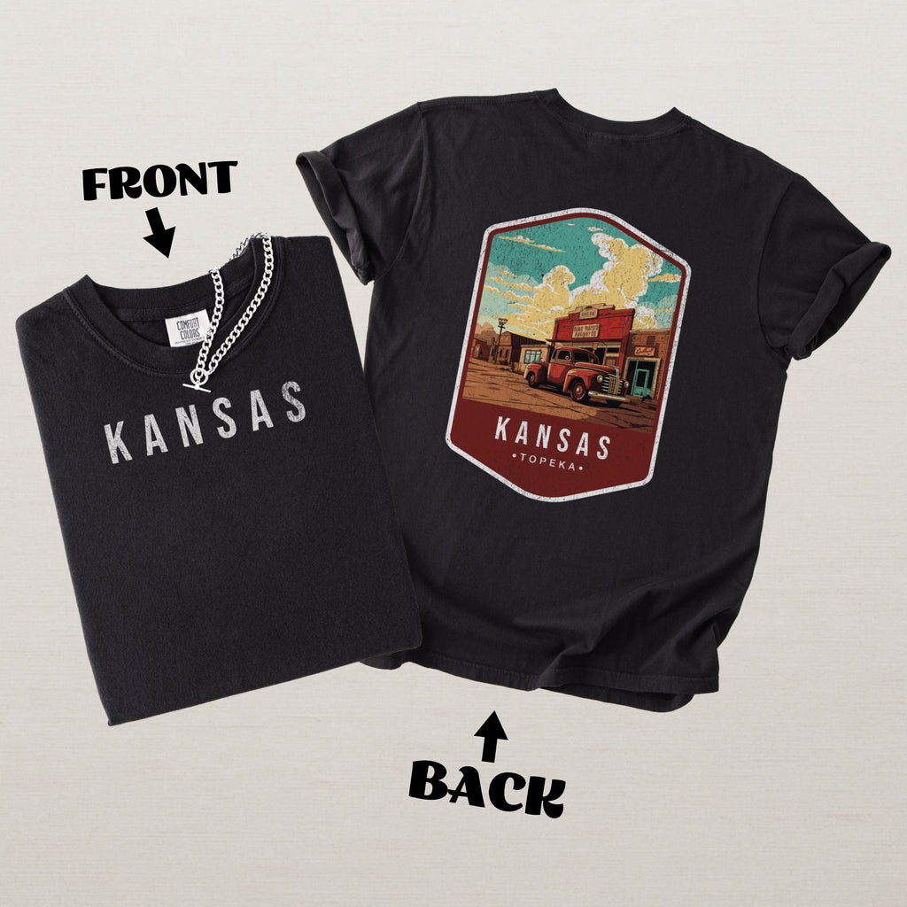 Kansas Scenic Badge Shirt – Topeka Edition