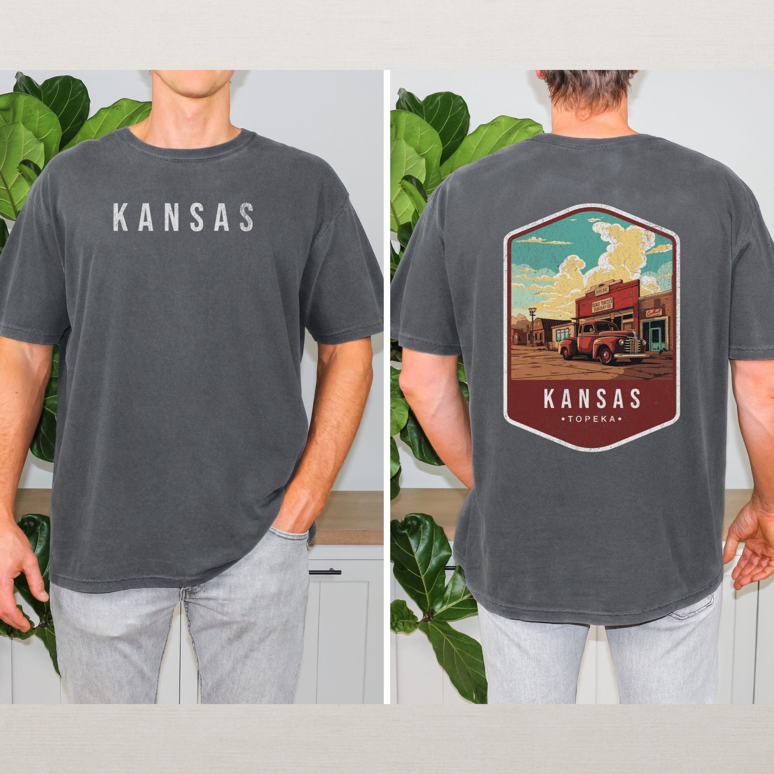 Kansas Scenic Badge Shirt – Topeka Edition