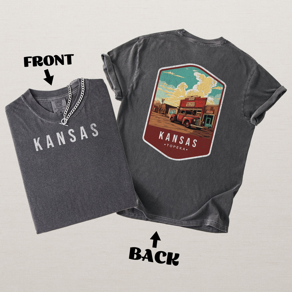 Kansas Scenic Badge Shirt – Topeka Edition