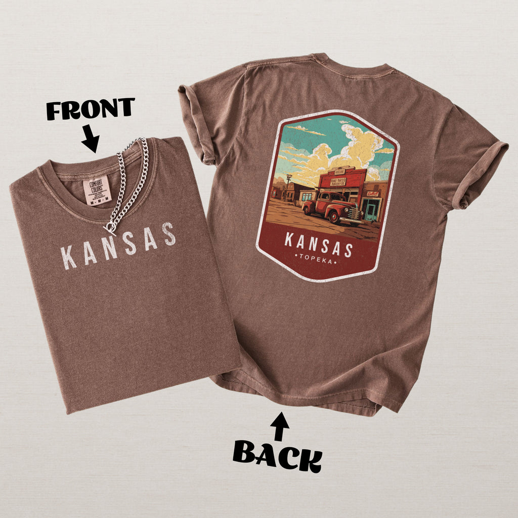Kansas Scenic Badge Shirt – Topeka Edition