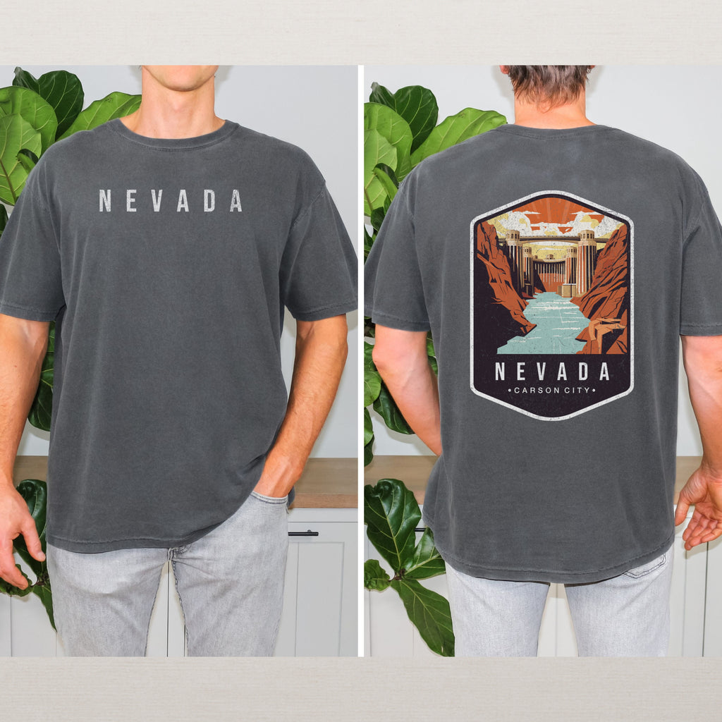 Nevada Scenic Badge Shirt – Carson City Edition