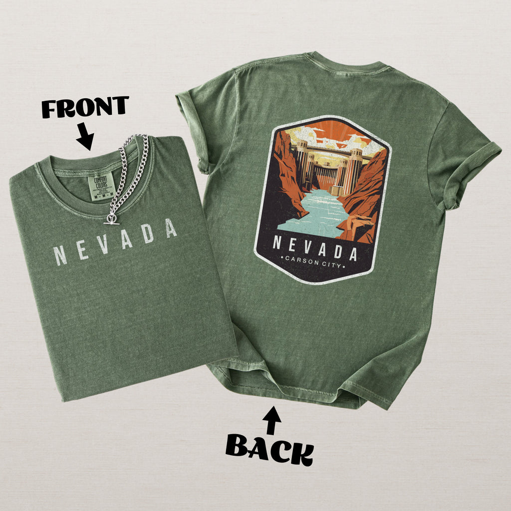 Nevada Scenic Badge Shirt – Carson City Edition