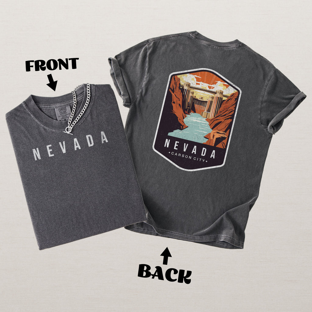 Nevada Scenic Badge Shirt – Carson City Edition