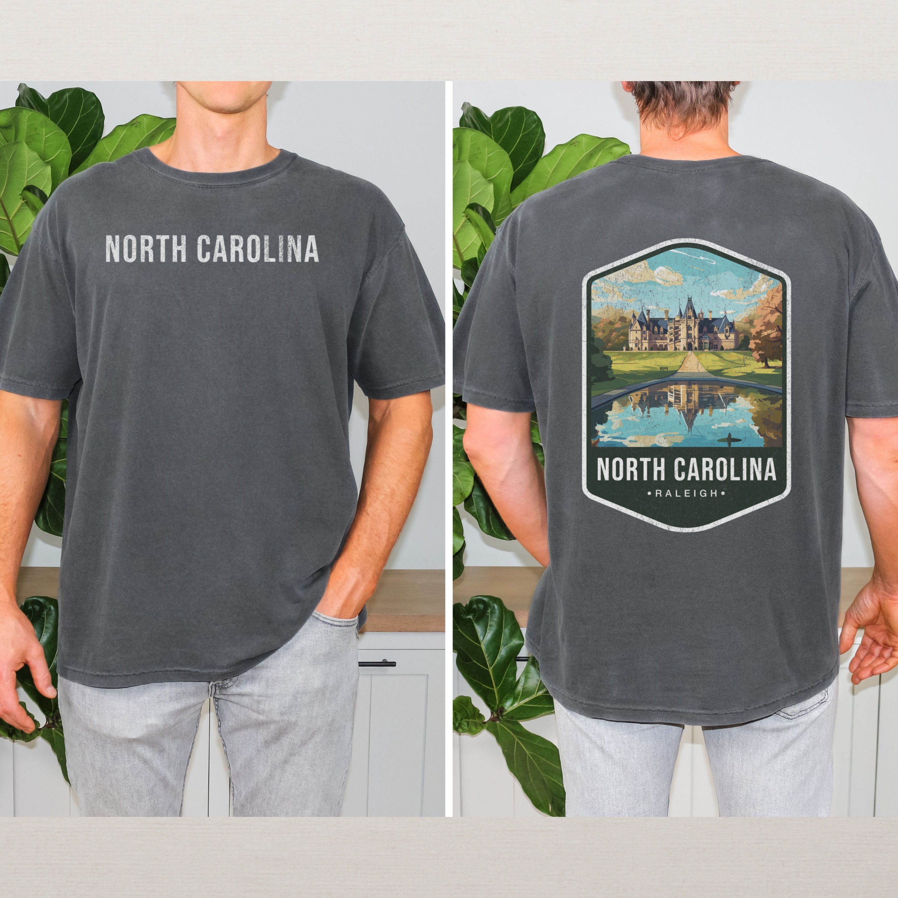 North Carolina Scenic Badge Shirt – Raleigh Edition