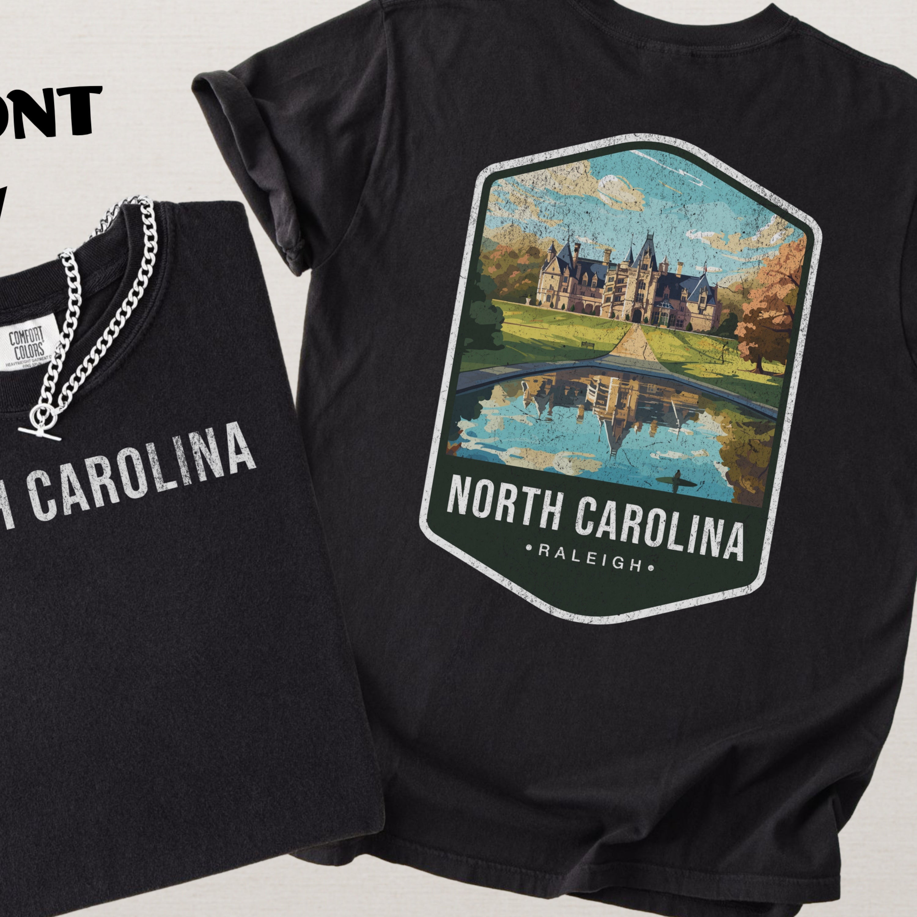 North Carolina Scenic Badge Shirt – Raleigh Edition