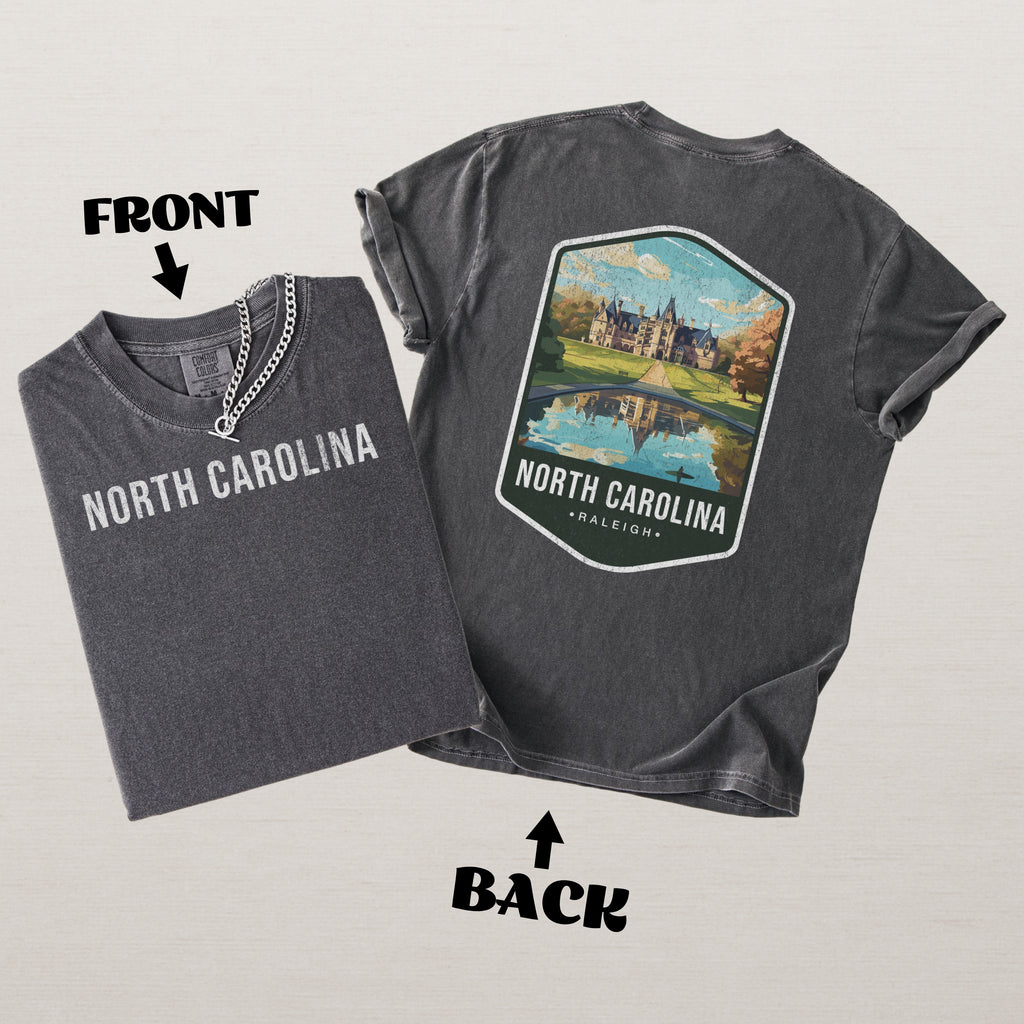North Carolina Scenic Badge Shirt – Raleigh Edition