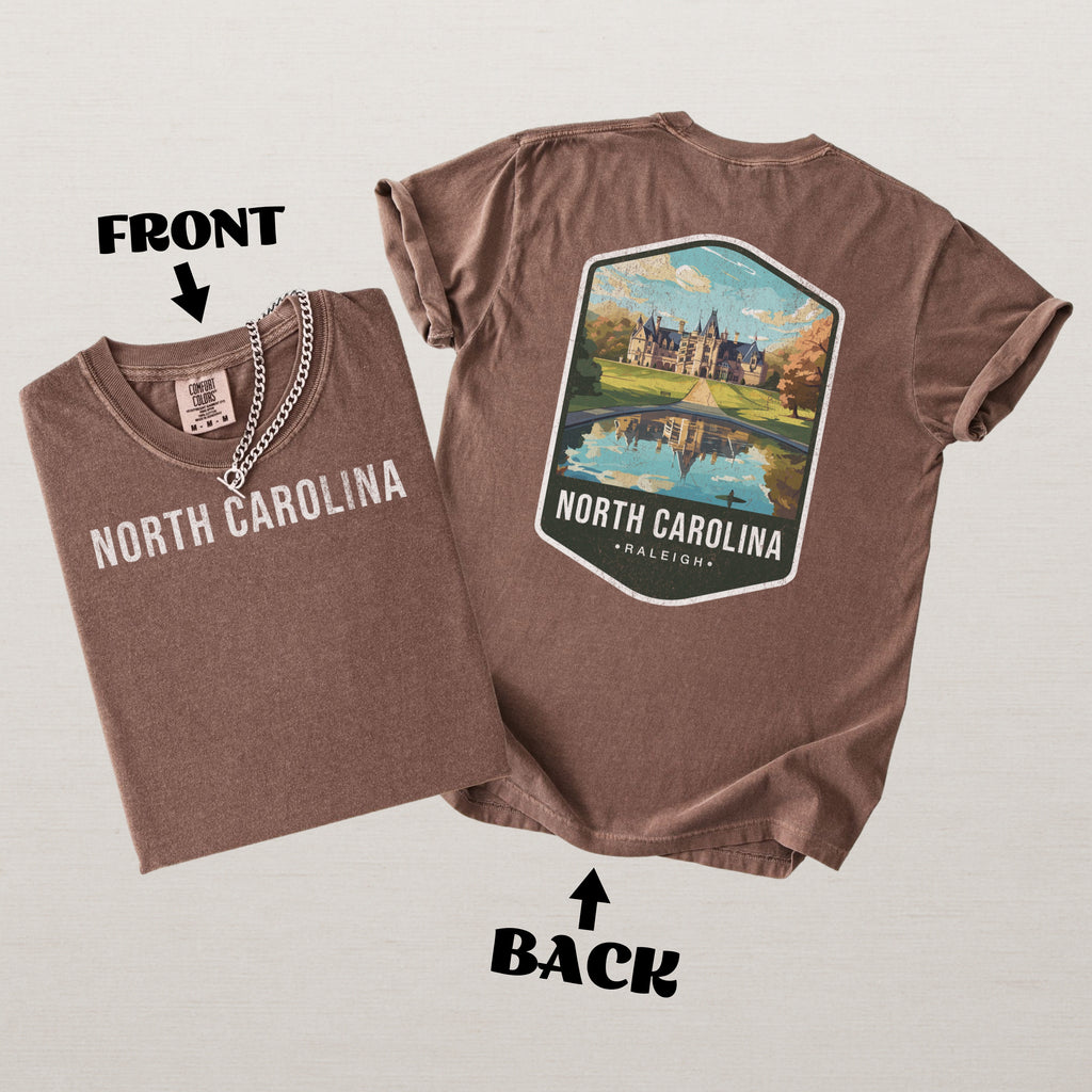 North Carolina Scenic Badge Shirt – Raleigh Edition