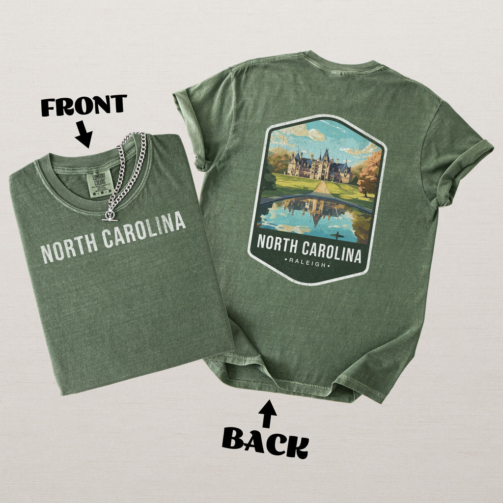 North Carolina Scenic Badge Shirt – Raleigh Edition