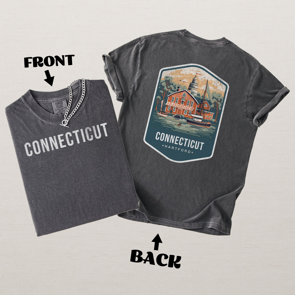 Connecticut Scenic Badge Shirt – Hartford Edition