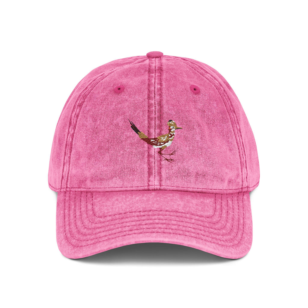 New Mexico Roadrunner State Bird | Vintage Distressed Embroidered Baseball Cap