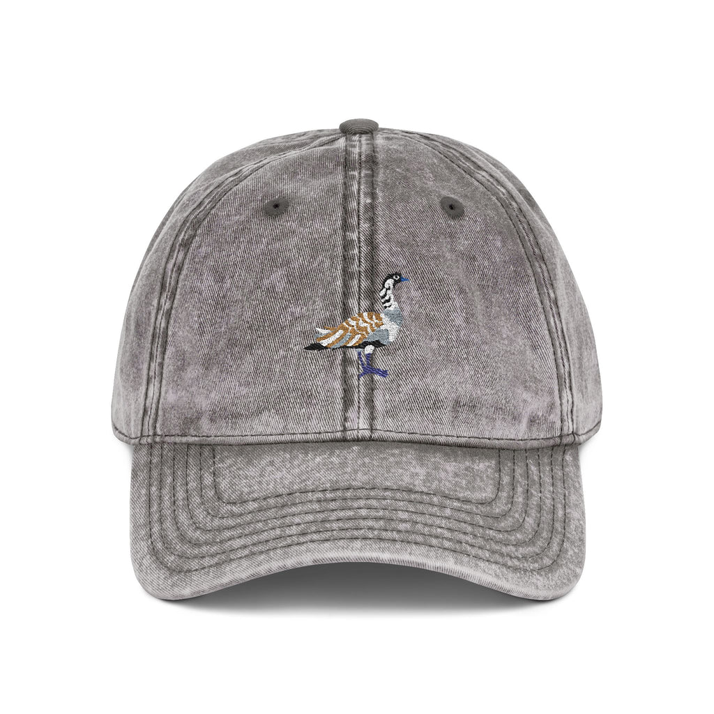 Hawaii Hawaiian Goose State Bird | Vintage Distressed Embroidered Baseball Cap