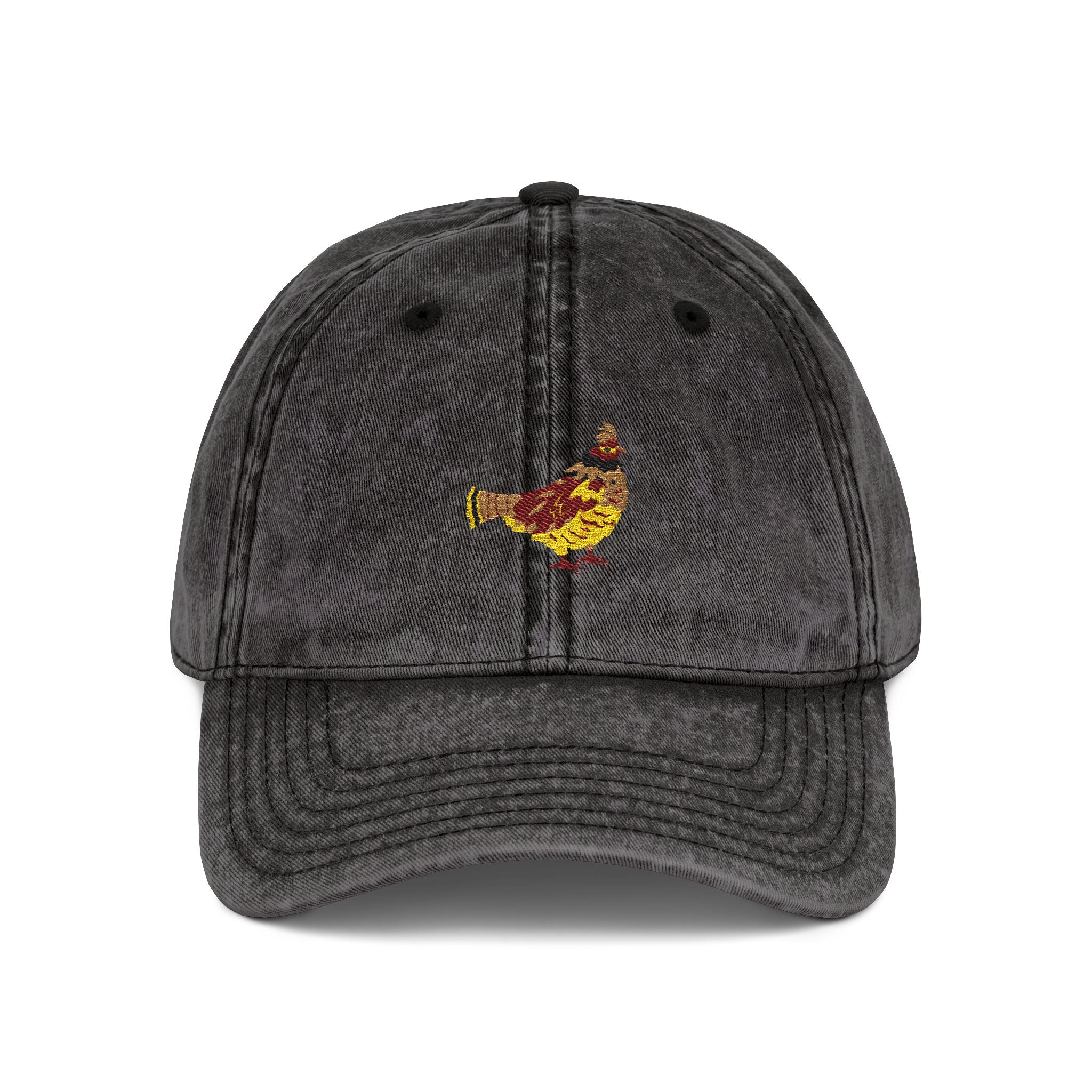 Pennsylvania Ruffed Grouse State Bird | Vintage Distressed Embroidered Baseball Cap