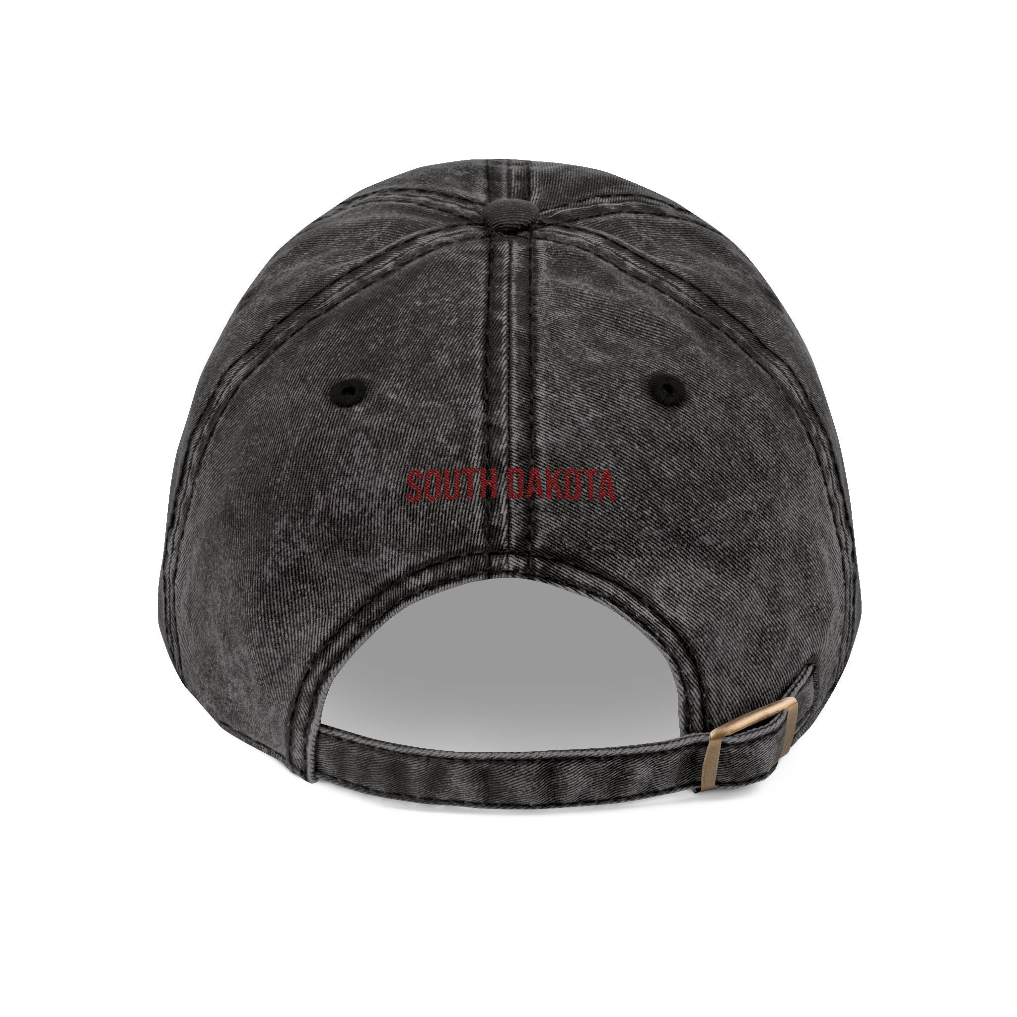 South Dakota Ring-Necked Pheasant State Bird | Vintage Distressed Embroidered Baseball Cap