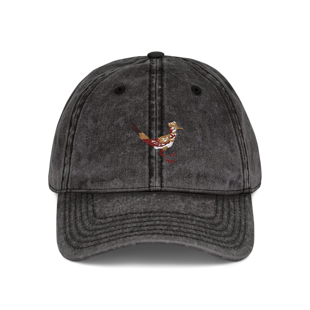 New Mexico Roadrunner State Bird | Vintage Distressed Embroidered Baseball Cap