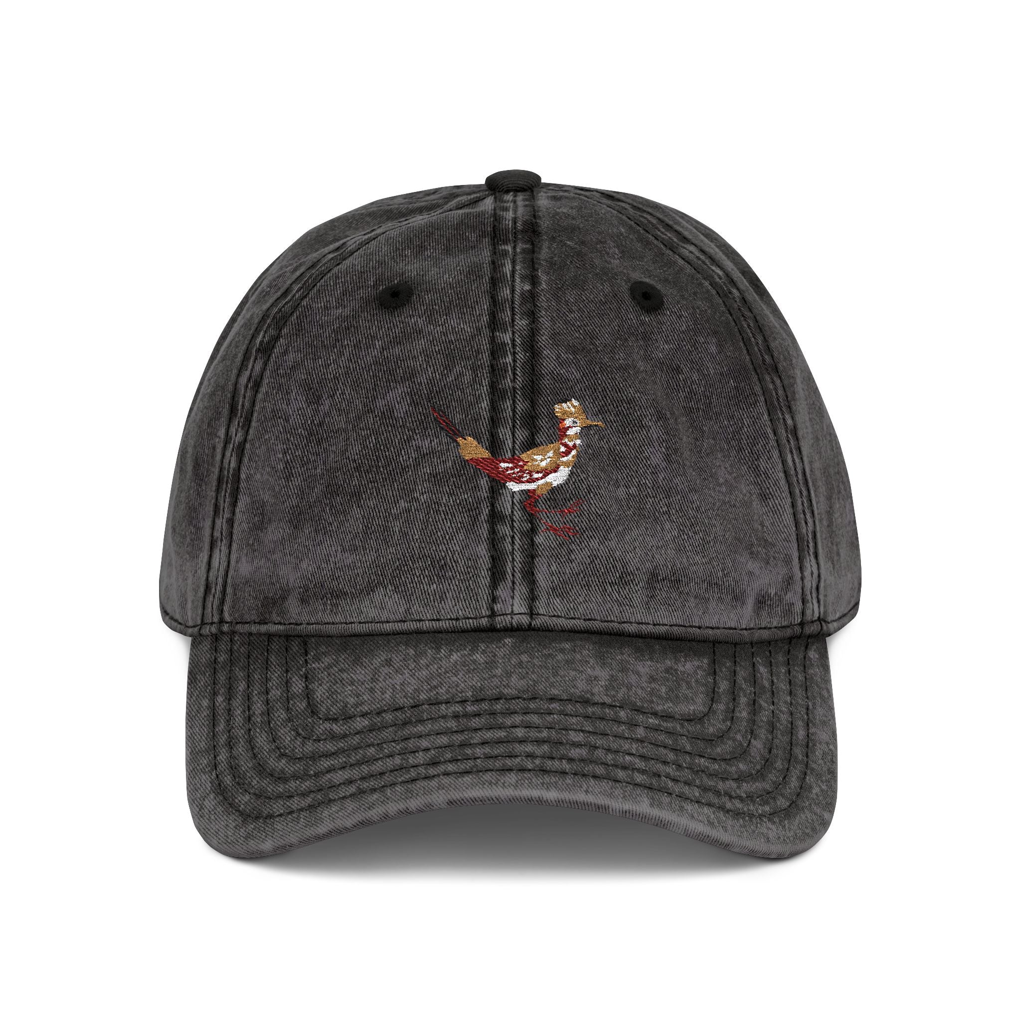 New Mexico Roadrunner State Bird | Vintage Distressed Embroidered Baseball Cap