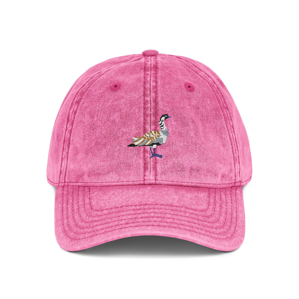 Hawaii Hawaiian Goose State Bird | Vintage Distressed Embroidered Baseball Cap