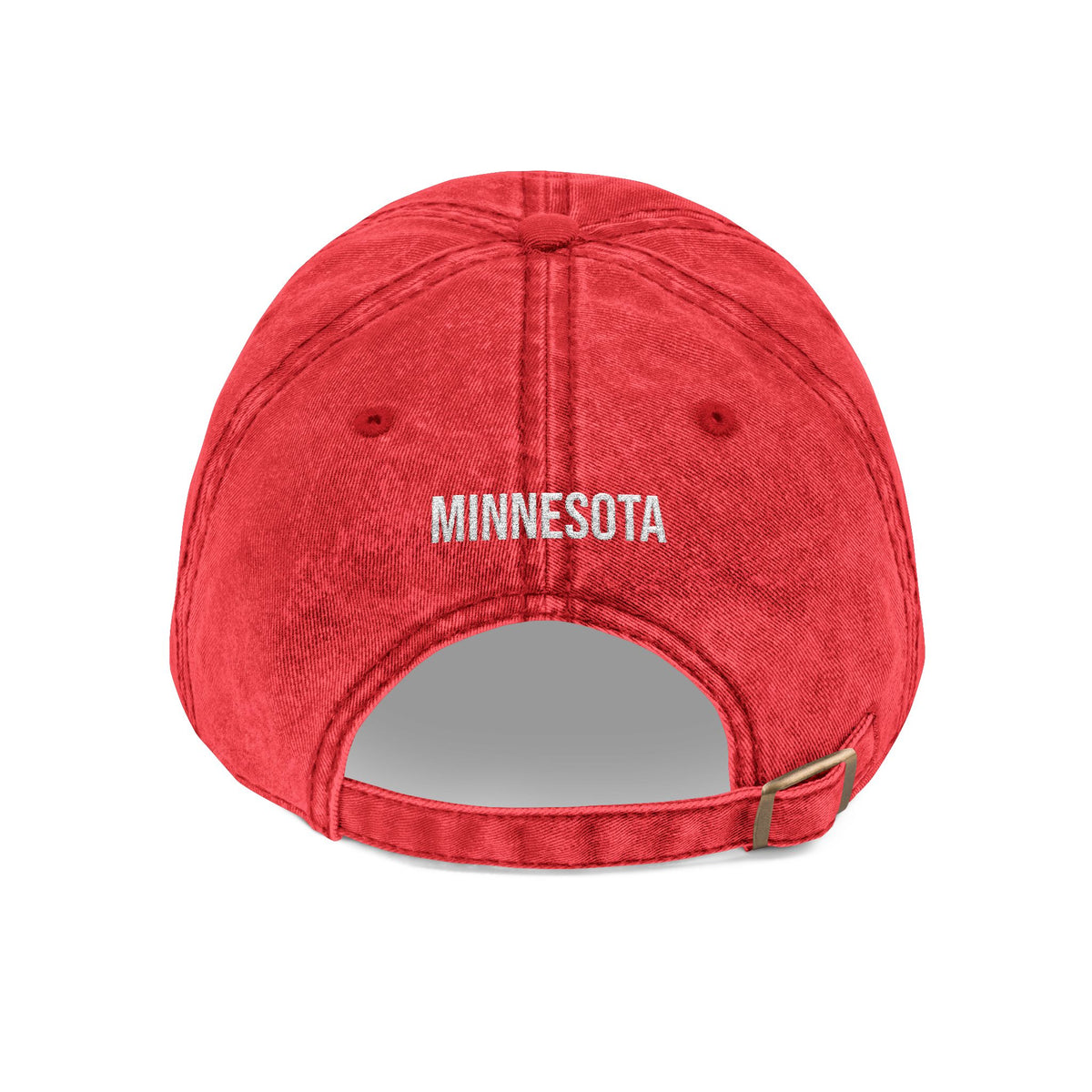 Minnesota Common Loon State Bird | Vintage Distressed Embroidered Baseball Cap